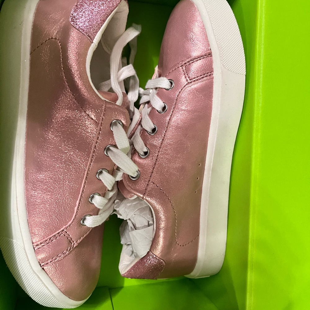 🌸🌺brand new in box Sam Edelman girls pink/sparkly shoes🌺🌸